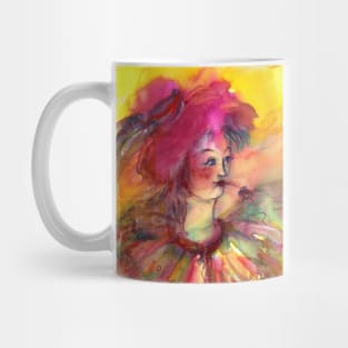 PINKY CLOWN Watercolor Mug